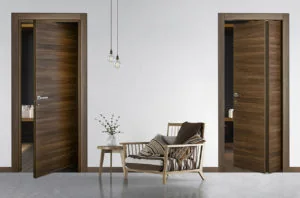 Porta interna esposta nello showroom